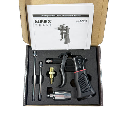 Sunex Tools 1/4 in. Blow Gun Kit SXBG01K