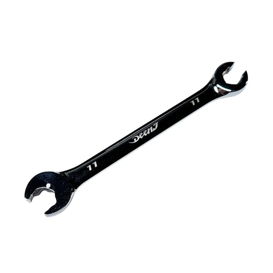 DEEN 11mm Open End Ratcheting Flare Nut Wrench DNJ-40811FMJ
