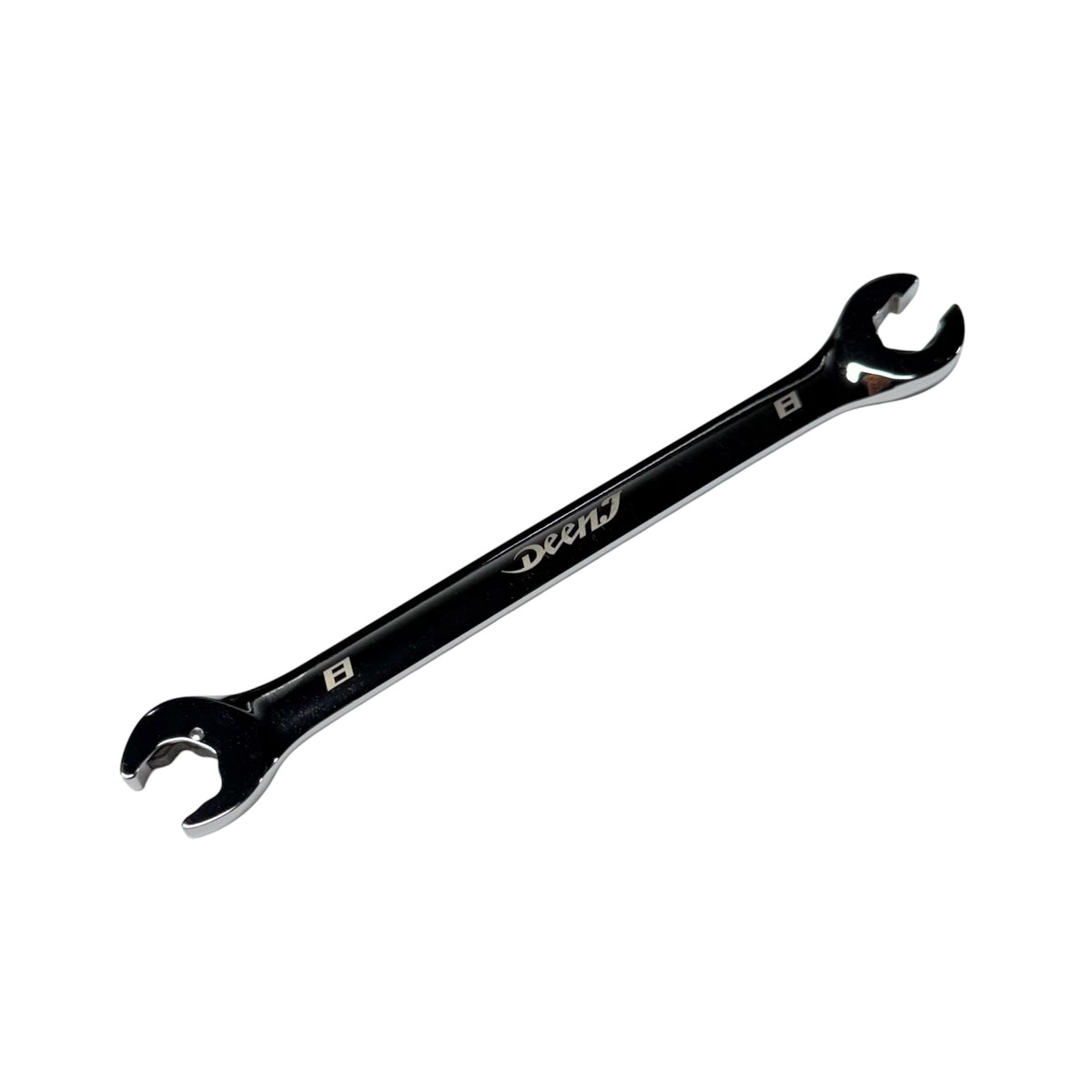 DEEN 8mm Open End Ratcheting Flare Nut Wrench DNJ-40808FMJ