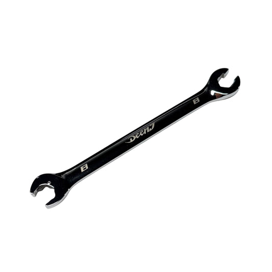 DEEN 8mm Open End Ratcheting Flare Nut Wrench DNJ-40808FMJ