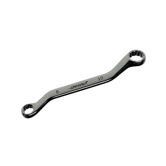 DEEN Short Offset Double Box End Wrench 8 x 10 mm DNSM-0810J