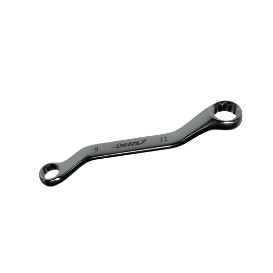 DEEN Short Offset Double Box End Wrench 9 x 11 mm DNSM-0911J