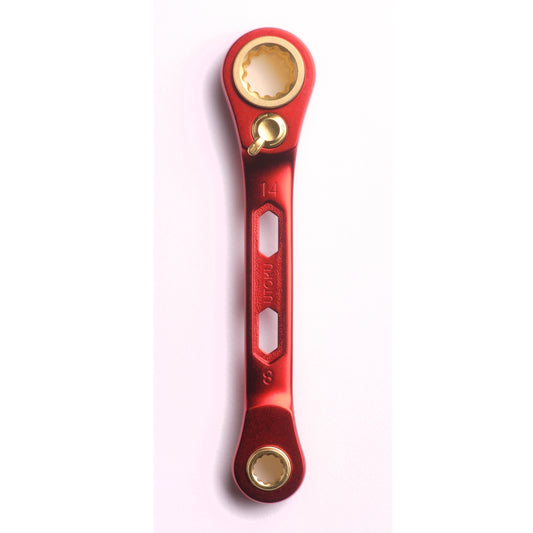 Utoku 4 in 1 Ratcheting Wrench Red UT-4S814LR