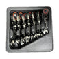 Utoku 120T 7 pc. Stubby Ratcheting Wrench Set Metric UT-NFXGEW-STTY