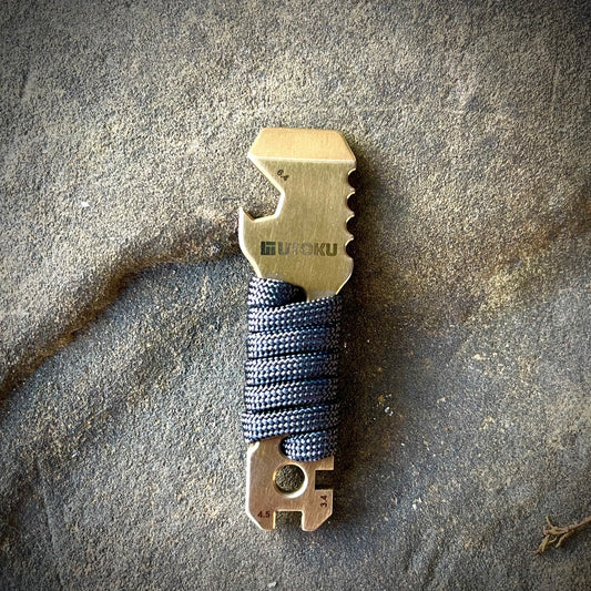 Utoku Tools EDC Titanium Multi-tool Bottle Opener Gold UT-Ti-pbr-1