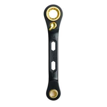 Utoku 4 in 1 Ratcheting Wrench Flat Black UT-4S814LB