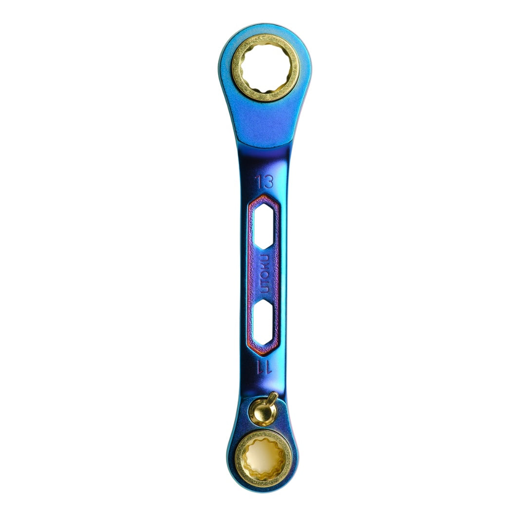 Utoku 4 in 1 Ratcheting Wrench Indigo Large Sizes UT-4S915LTi2