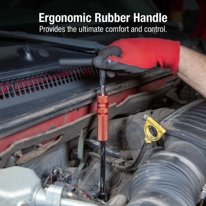 Sunex Tools 1/4 in. And 3/8 in. Drive Comfort Grip Adjustable T-Handle Speeder 2 Piece Set 9727